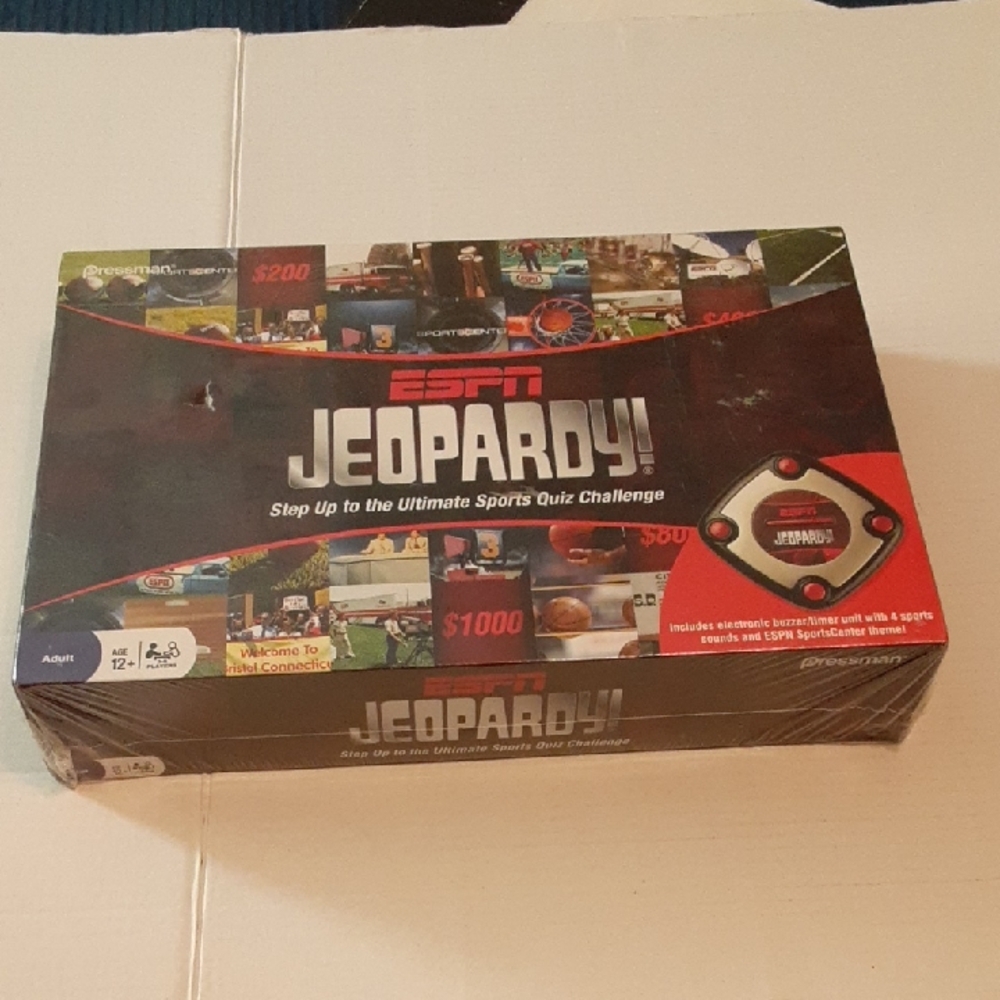 Jeopardy! Sports Quiz Challenge Board Game